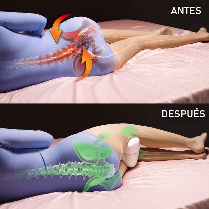 Almohada Ortopédica para Piernas | Descansa Mejor Cada Noche