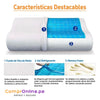 🛏️ Almohada Ortopédica Cervical TheraGel™ 💠 + Almohada para piernas 🎁