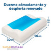 🛏️ Almohada Ortopédica Cervical TheraGel™ 💠 + Almohada para piernas 🎁